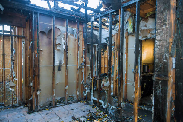 Professional Fire Damage Removal technician working in Cottleville, MO